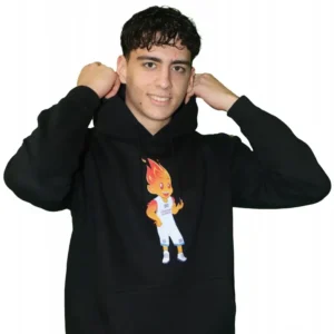 Sudadera con capucha Elite negra
