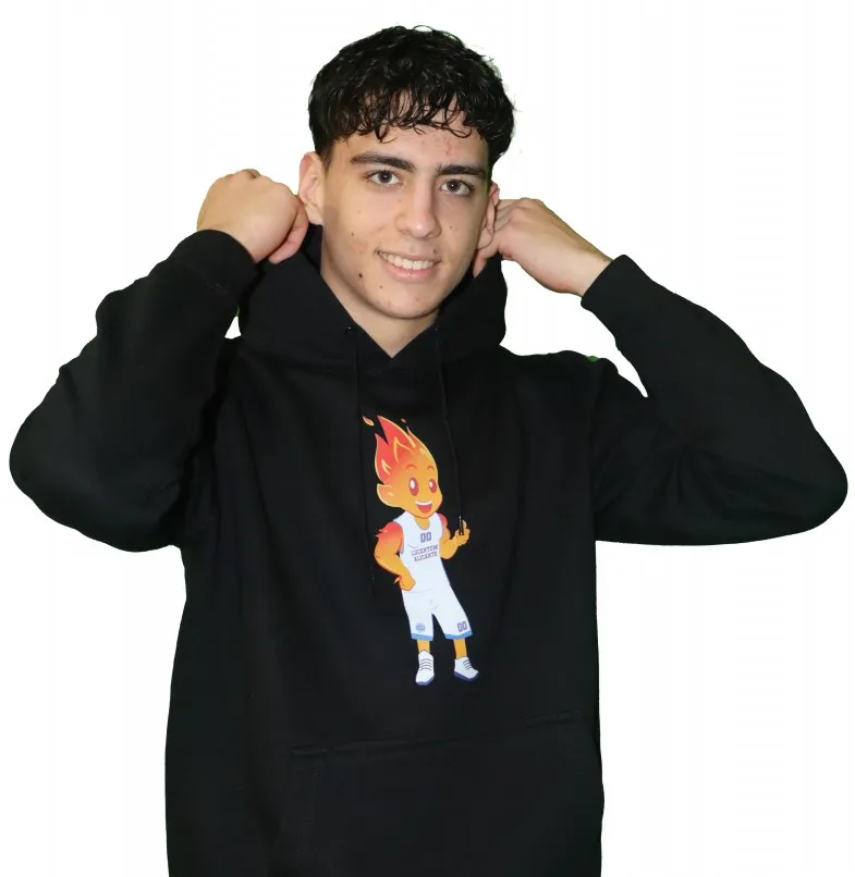 Sudadera con capucha Elite negra