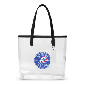 Clear tote bag