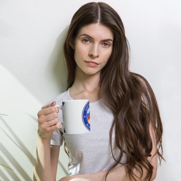 Taza blanca brillante - Imagen 2
