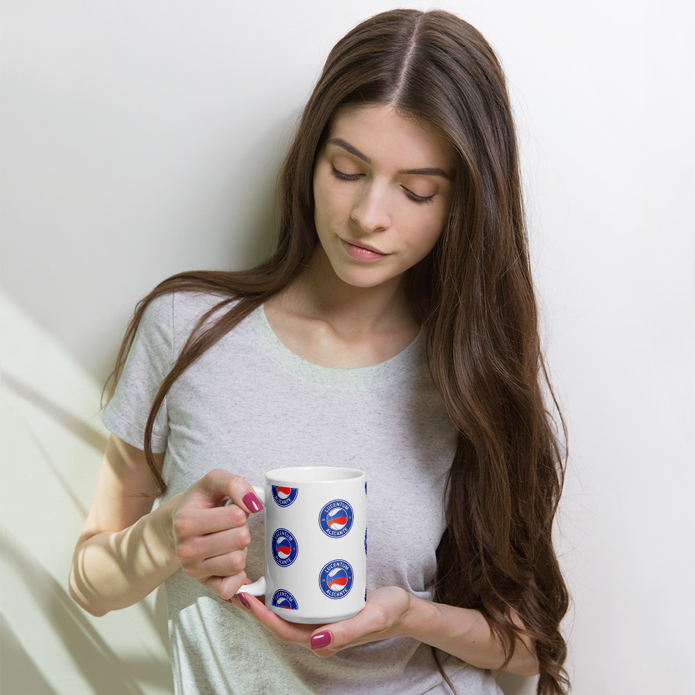 Taza blanca brillante - Imagen 3
